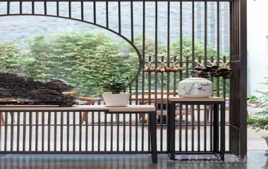 新中式玄關(guān)，推開門就讓人驚艷